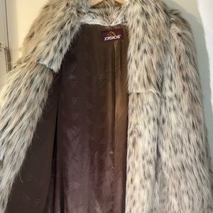 Jordache Faux Fur Coat